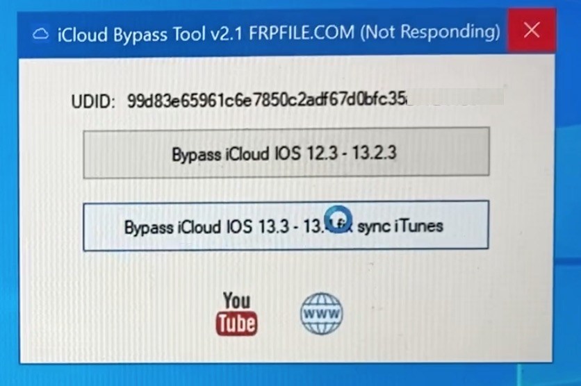frpfile icloud bypass tool v2.1